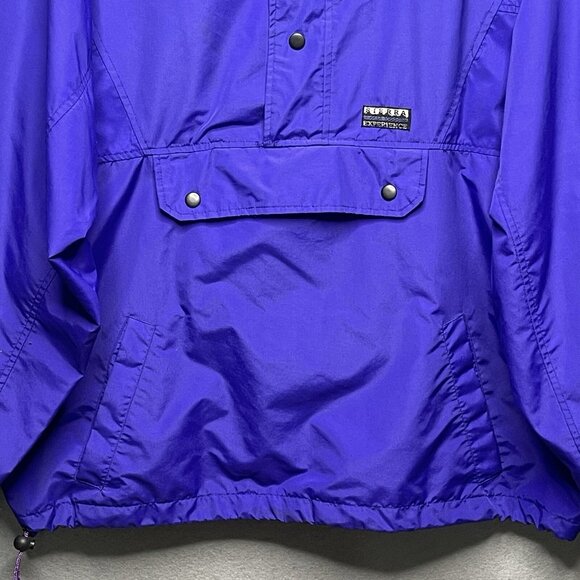 Vintage Sierra Experience Light Pull Over Windbreaker Women’s XL Jacket Purple - Picture 3 of 9